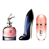 PROMO(3 PERFUMES DAMA) - GOOD GIRL, SCANDAL, 212 VIP ROSE (100 ML) - CHOLLO YA! COLOMBIA